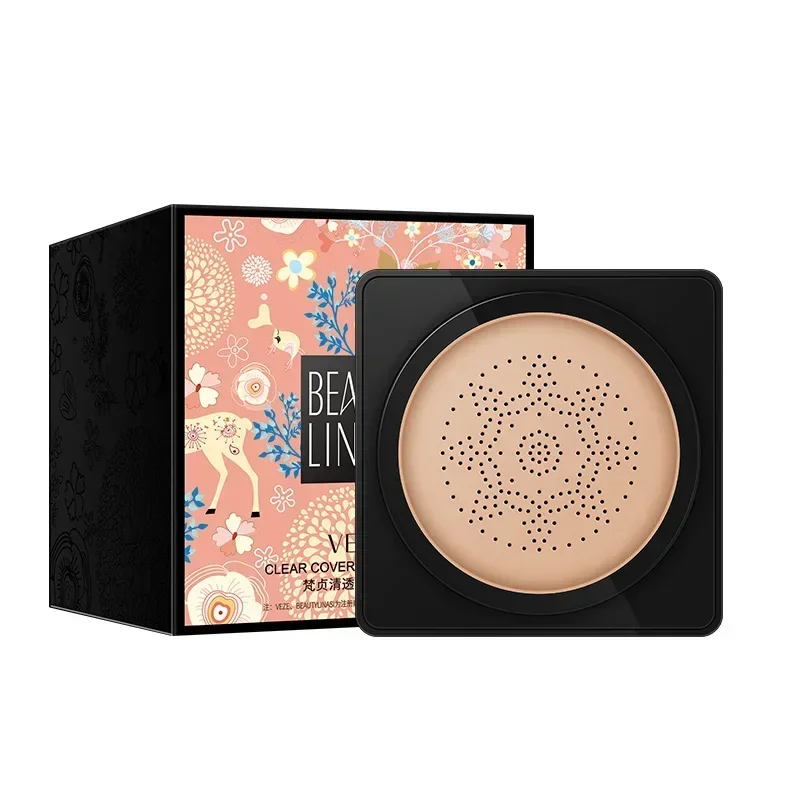 Bb Cushion Korean - エアクッションccクリーム,コンシーラー,マッシュルームヘッド,美白,防水,明るく,フェイスベース,トーン,韓国メイク,VENZEN-BB