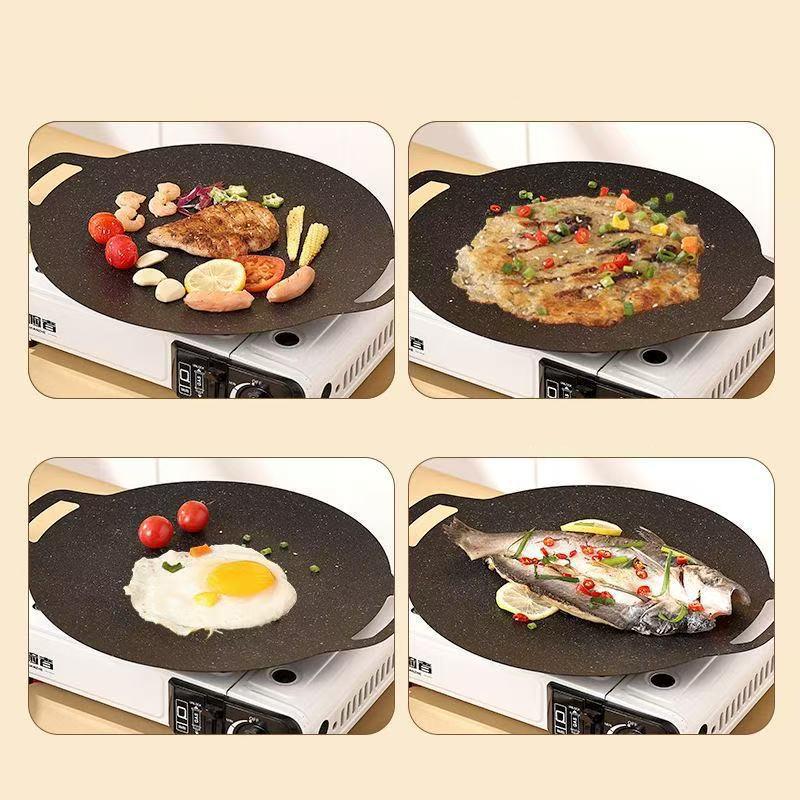 ホットセール-1個入りキッチンノンスティックパン28/30/ - Korean Bbq Grill のレビューと価格