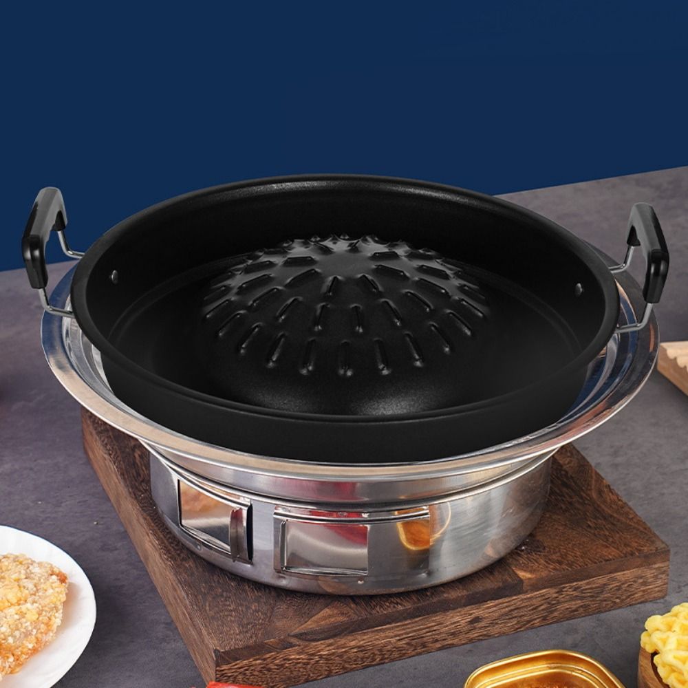 多機能タイのピクニックグリルパン、再利用可能な屋外ローストプ - Korean Bbq Grill のレビューと価格