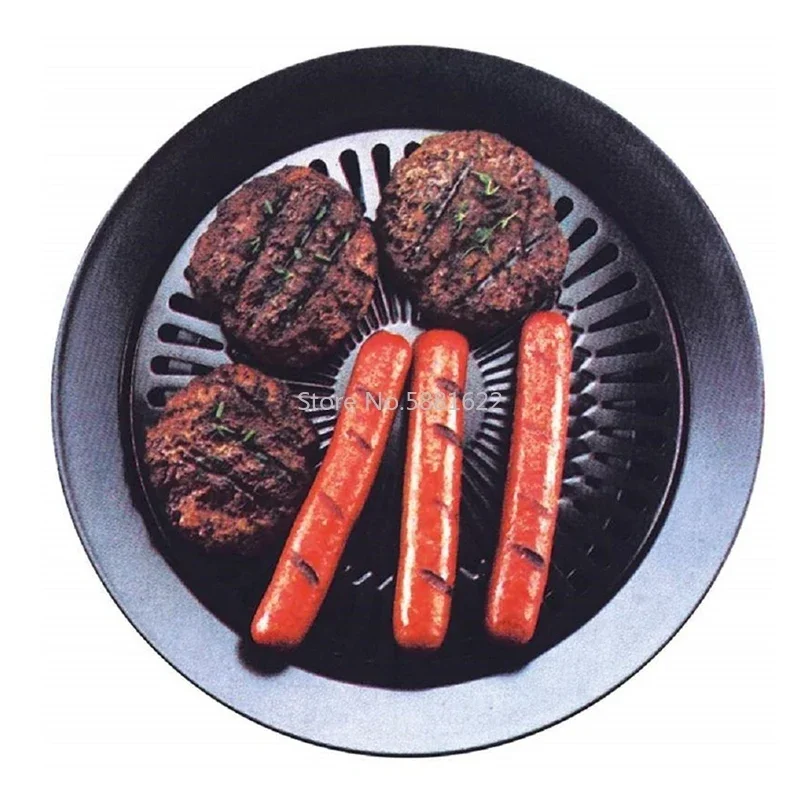 韓国製ポータブル屋外無煙BBQグリルパン - 家庭用ガスコン - Korean Bbq Grill のレビューと価格