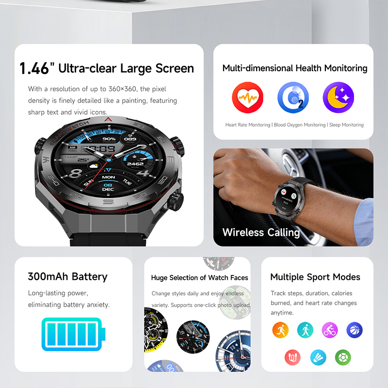 終日健康トラッキングスマートスポーツウォッチ2026新スタイ - Korean Health Lifestyle のレビューと価格