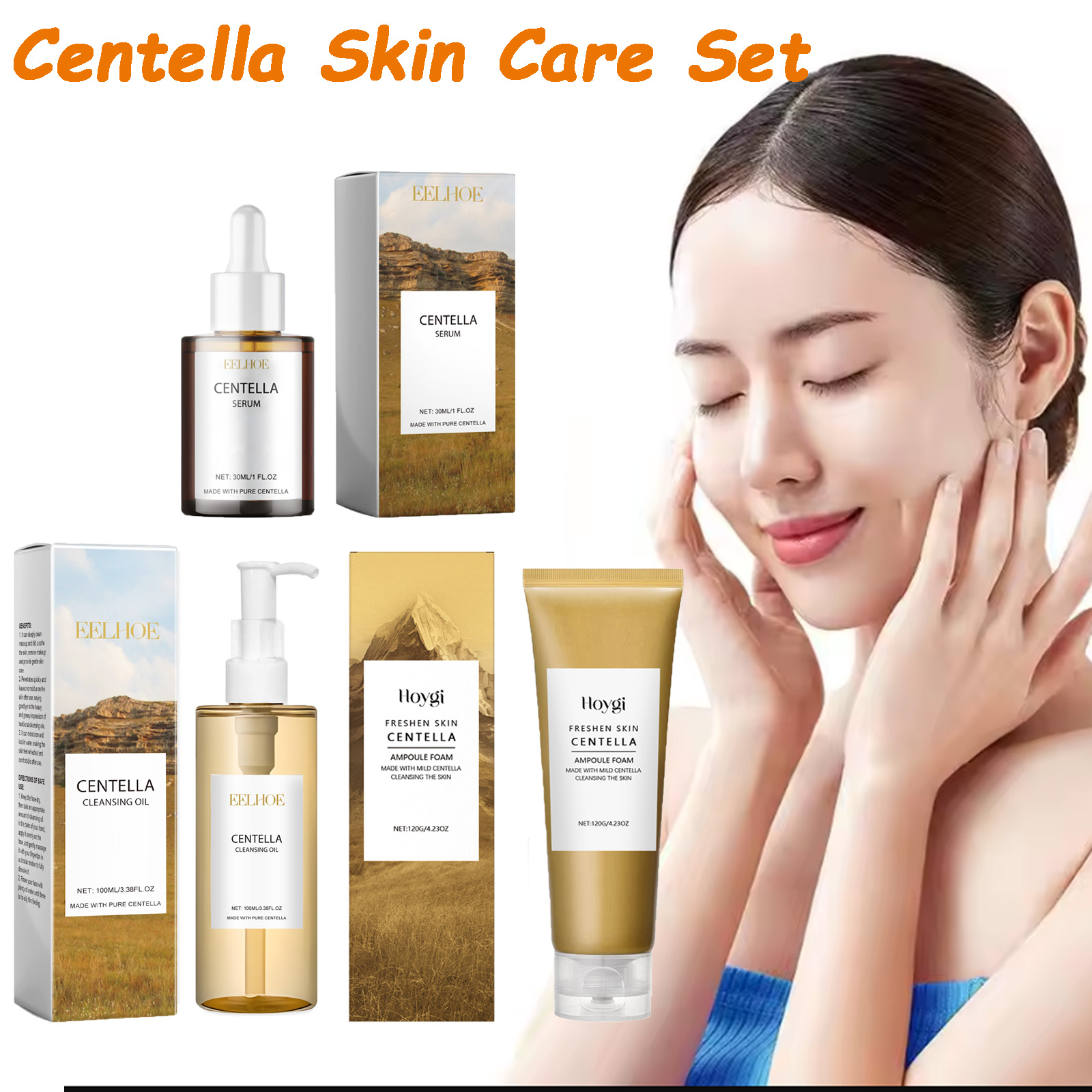 ツボクサスキンケアセット ツボクサセラム 洗顔料 クレンジン - Korean Skincare Routine のレビューと価格