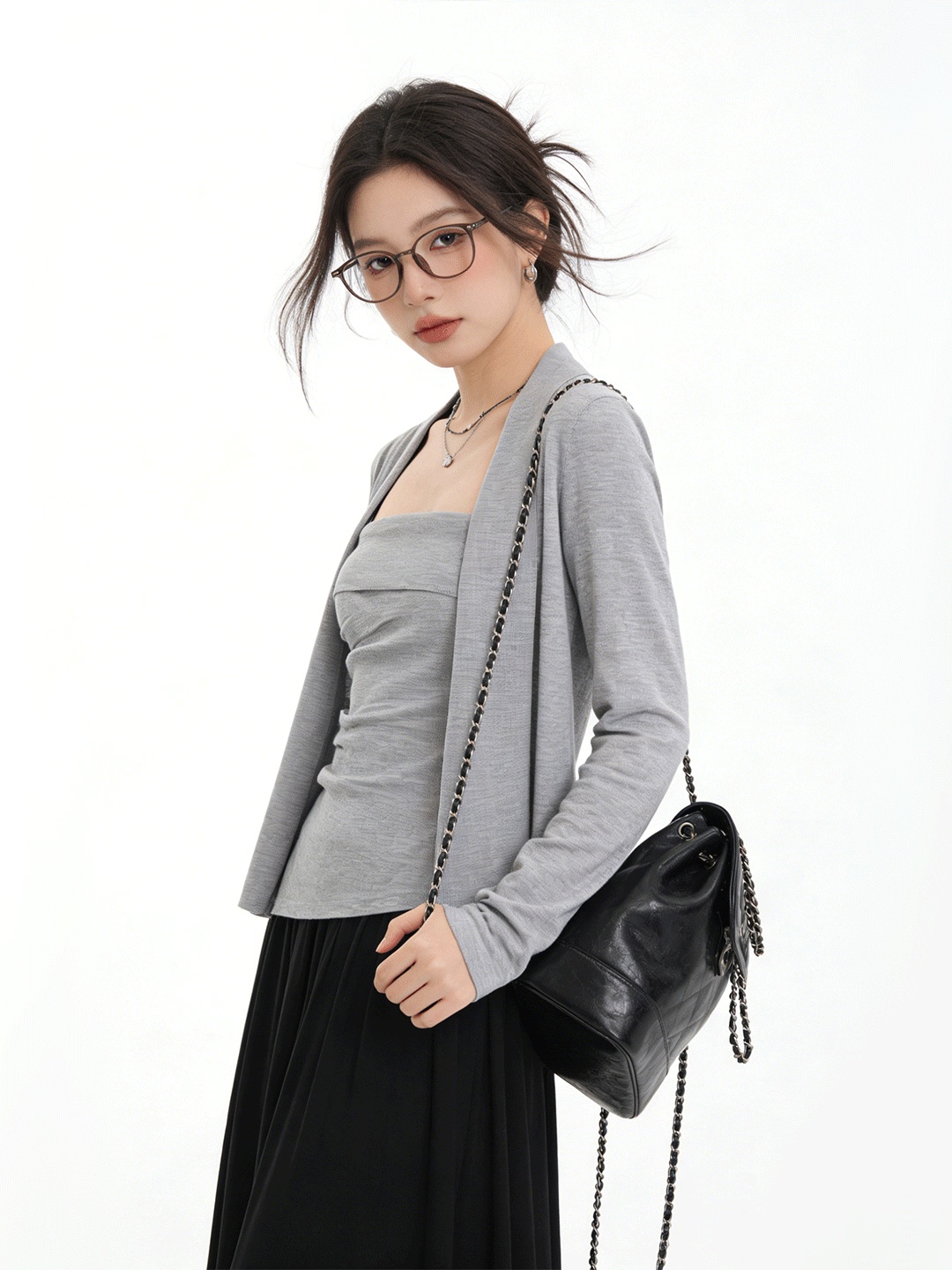 Lu Life 肌に優しいショートニットカーディガン痩身ツー - Lifestyle Of Korean のレビューと価格