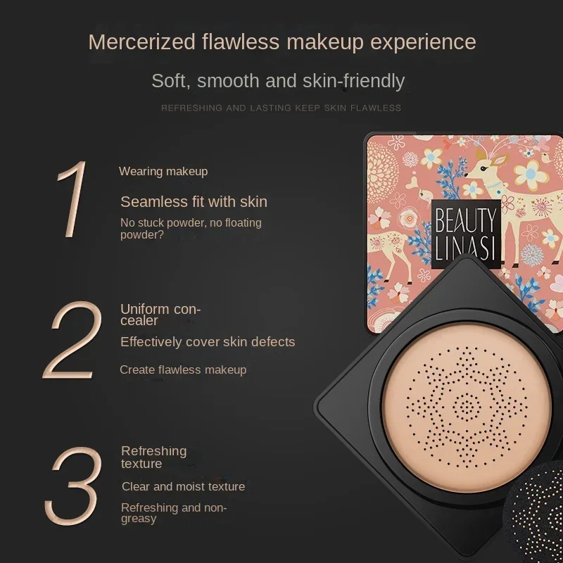 エアクッションccクリーム,コンシーラー,マッシュルームヘッ - Bb Cushion Korean のレビューと価格