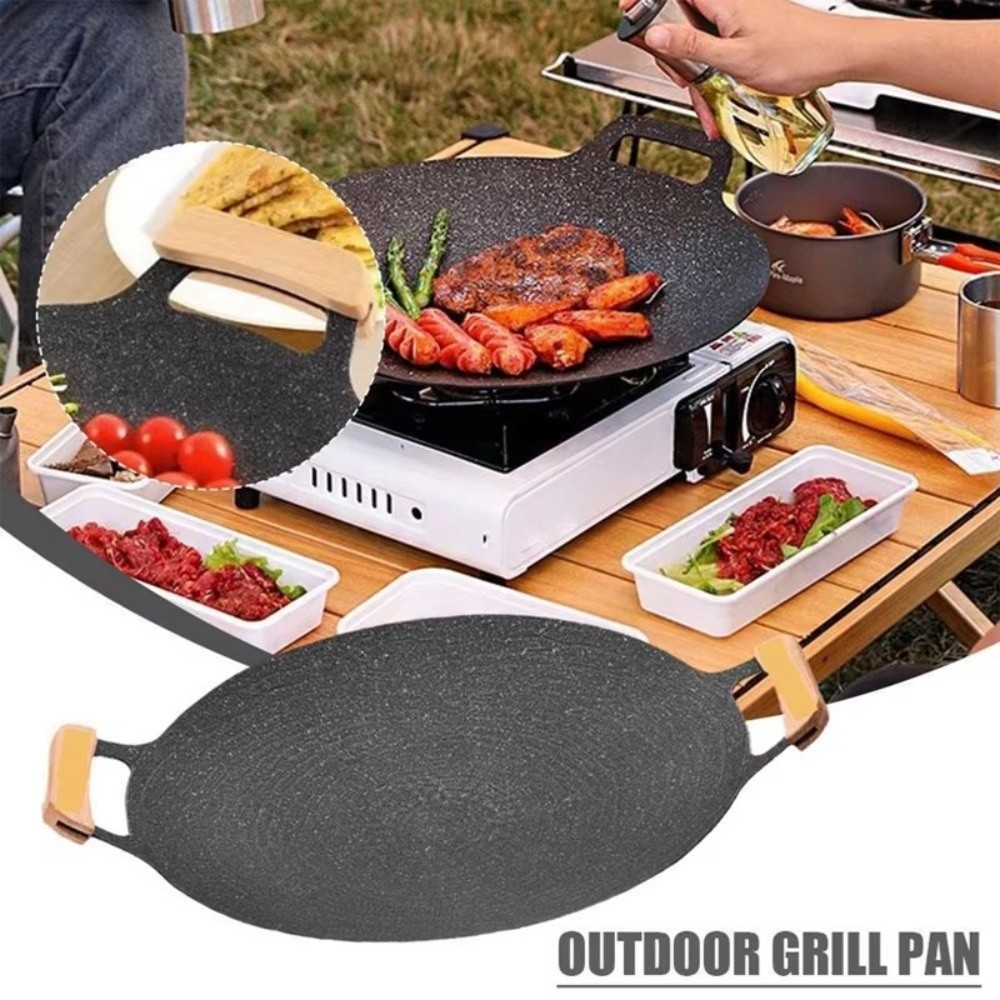 30/32/34/36/38cm 韓国風BBQグリルパン 丸 - Korean Bbq Grill のレビューと価格