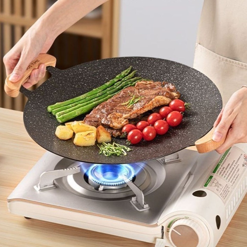 30/32/34/36/38cm 韓国風BBQグリルパン 丸 - Korean Bbq Grill のレビューと価格