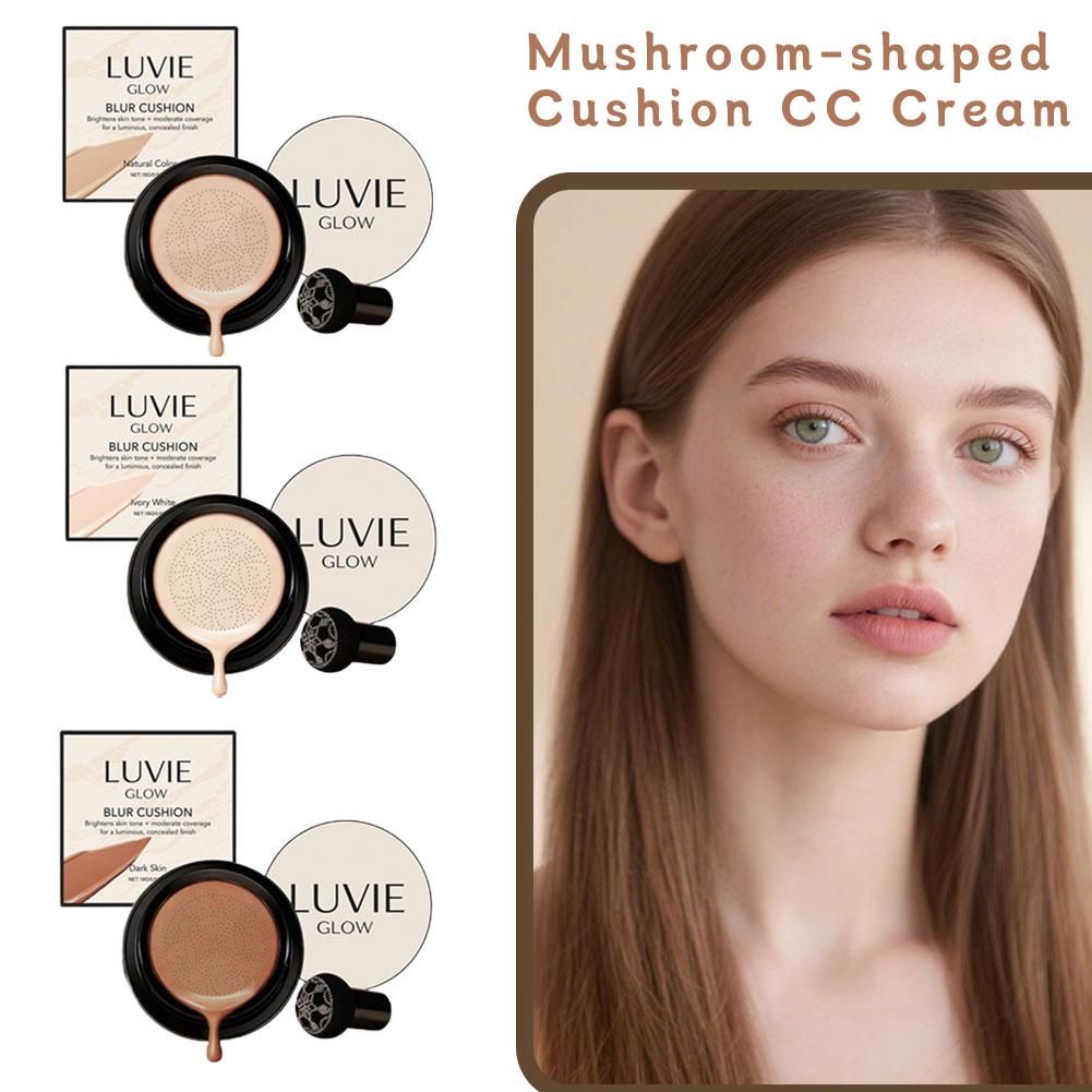 LUVIE GLOW マッシュルームヘッドクッションファンデ - Bb Cushion Korean のレビューと価格