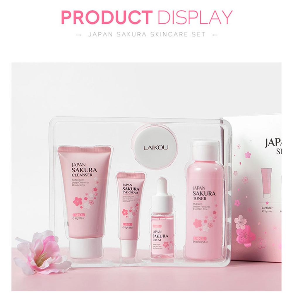 Sakura-フェイシャルスキンケアセット,フェイスクリーム - Korean Skincare Routine のレビューと価格
