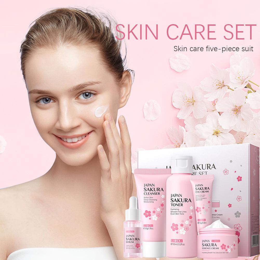 Sakura-フェイシャルスキンケアセット,フェイスクリーム - Korean Skincare Routine のレビューと価格