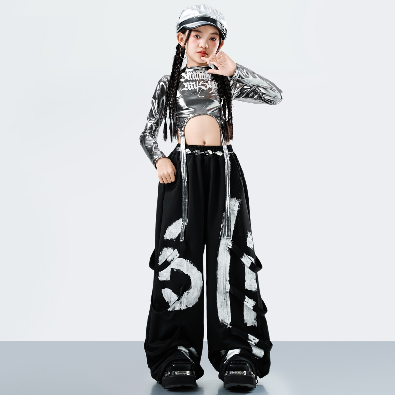 韓国 Y2K キッズストリートウェアスタイルヒップホップダン - Korean Lifestyle のレビューと価格