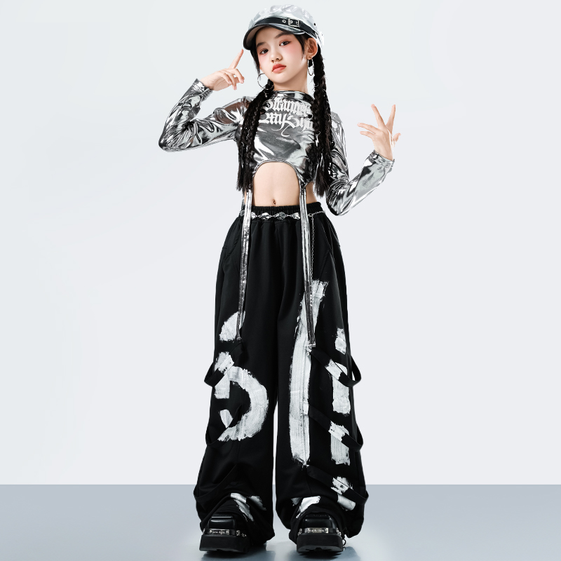 韓国 Y2K キッズストリートウェアスタイルヒップホップダン - Korean Lifestyle のレビューと価格