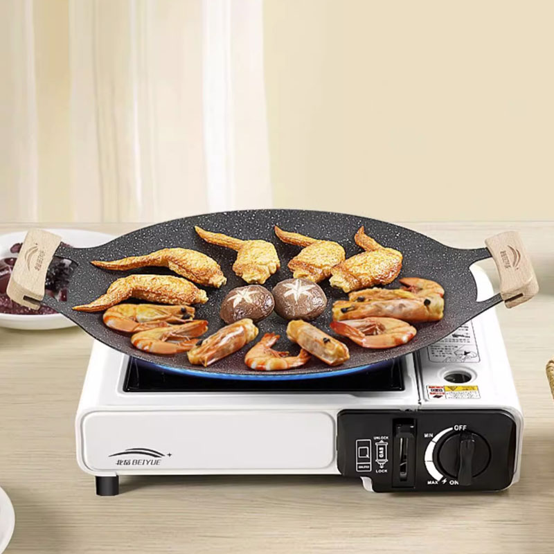   26/30/33CM屋外キャンプグリルパン韓国風マイ - Korean Bbq Grill のレビューと価格