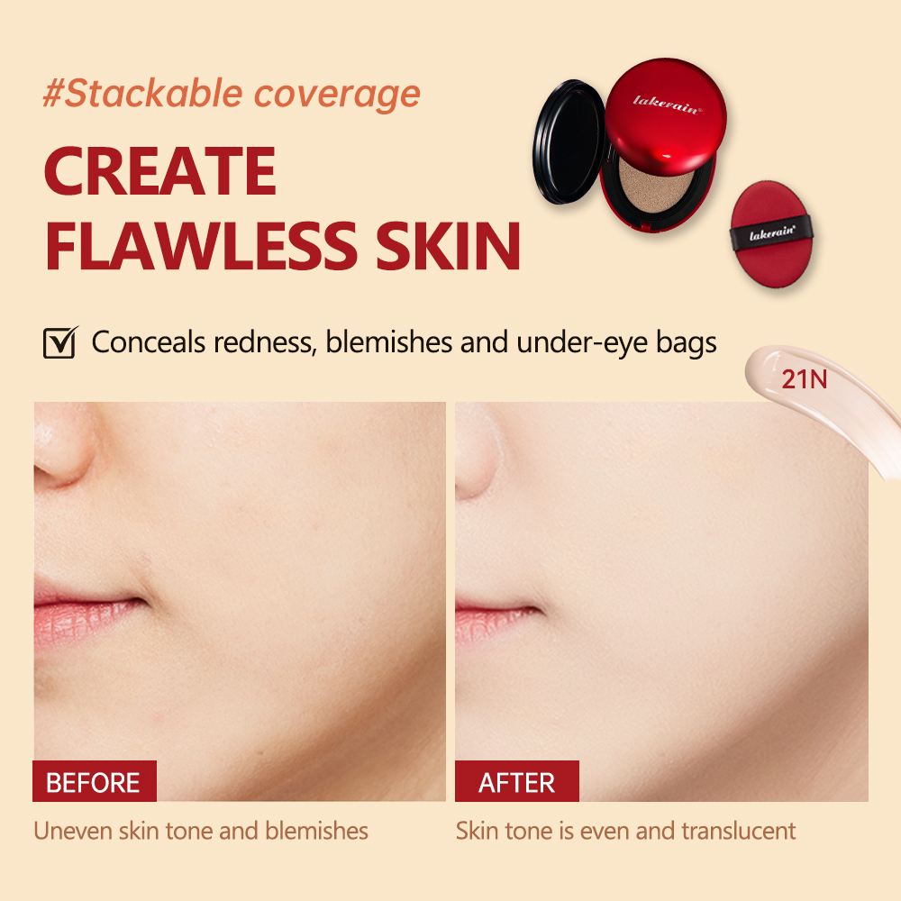 日焼け止めクッションファンデーション天然保湿コンシーラー美白 - Bb Cushion Korean のレビューと価格