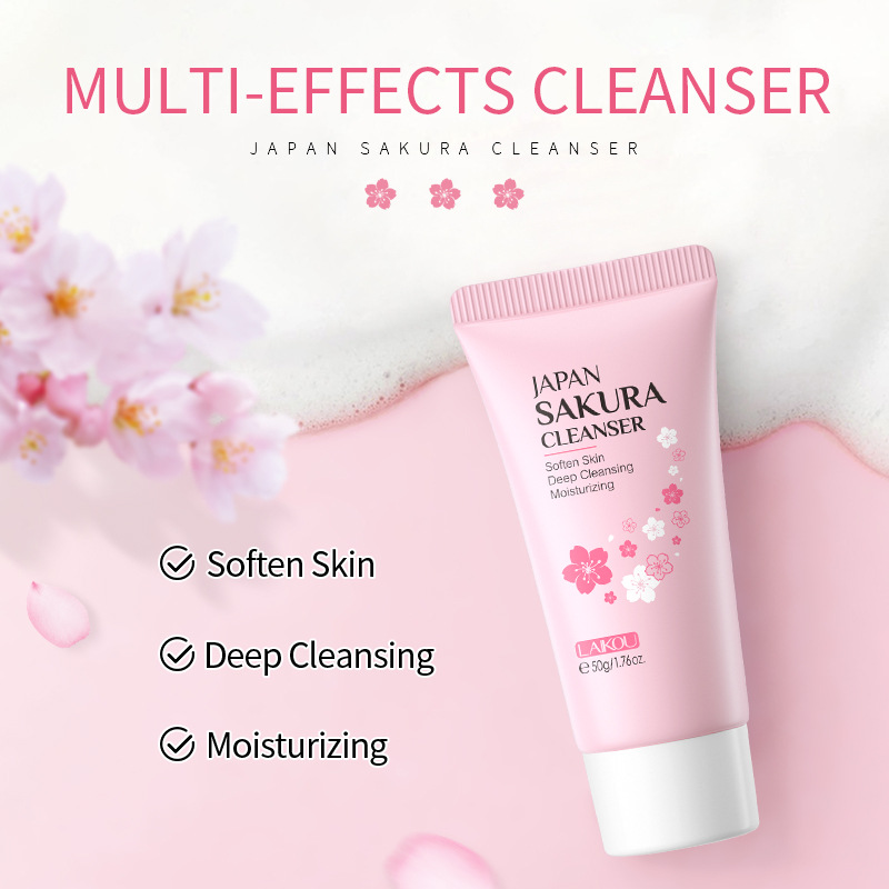 Sakura-韓国のフェイシャルクリーナー,フェイスセラム, - Korean Skincare Routine のレビューと価格