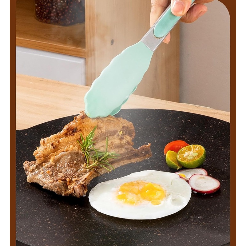 薄型韓国式グリルパン、丸型BBQグリドル、IH、ガスコンロ、 - Korean Bbq Grill のレビューと価格