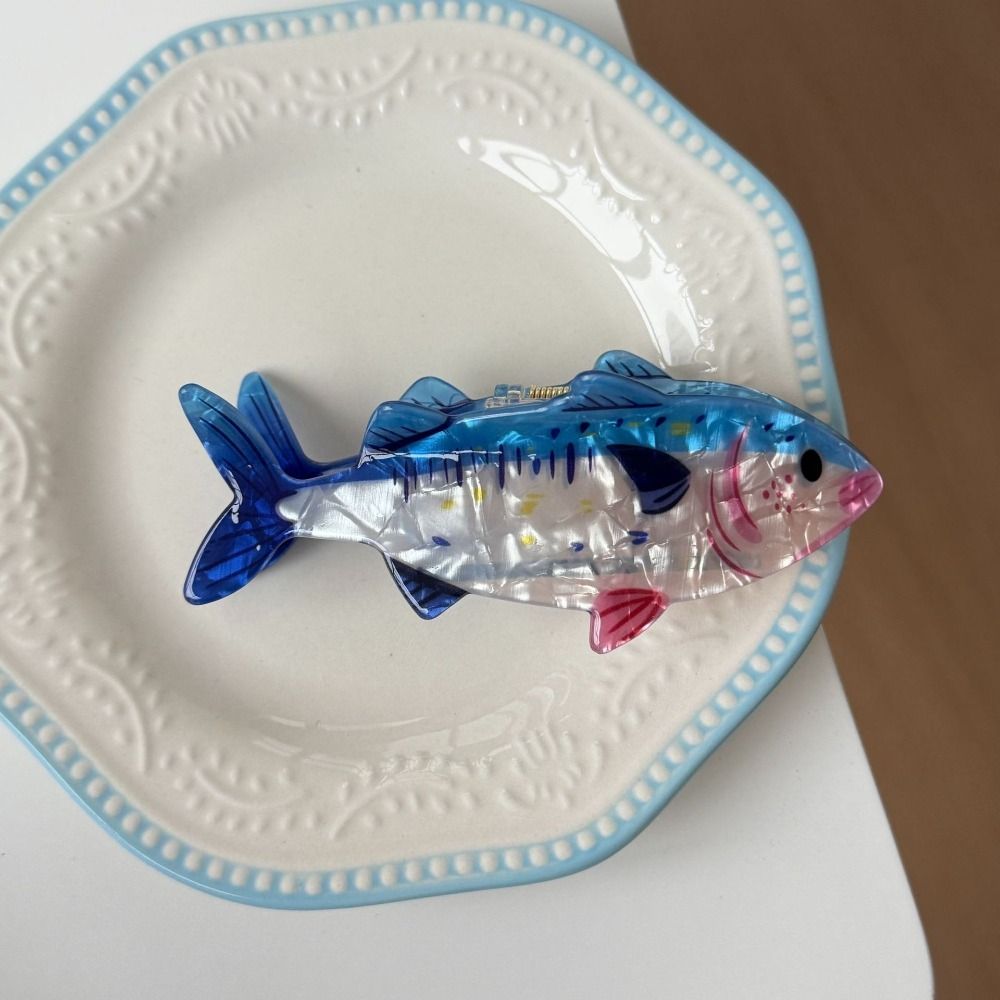 かわいいヘアピン 海の動物 ヘアクリップ PVC製 金魚 海 - Lifestyle Of Korean のレビューと価格